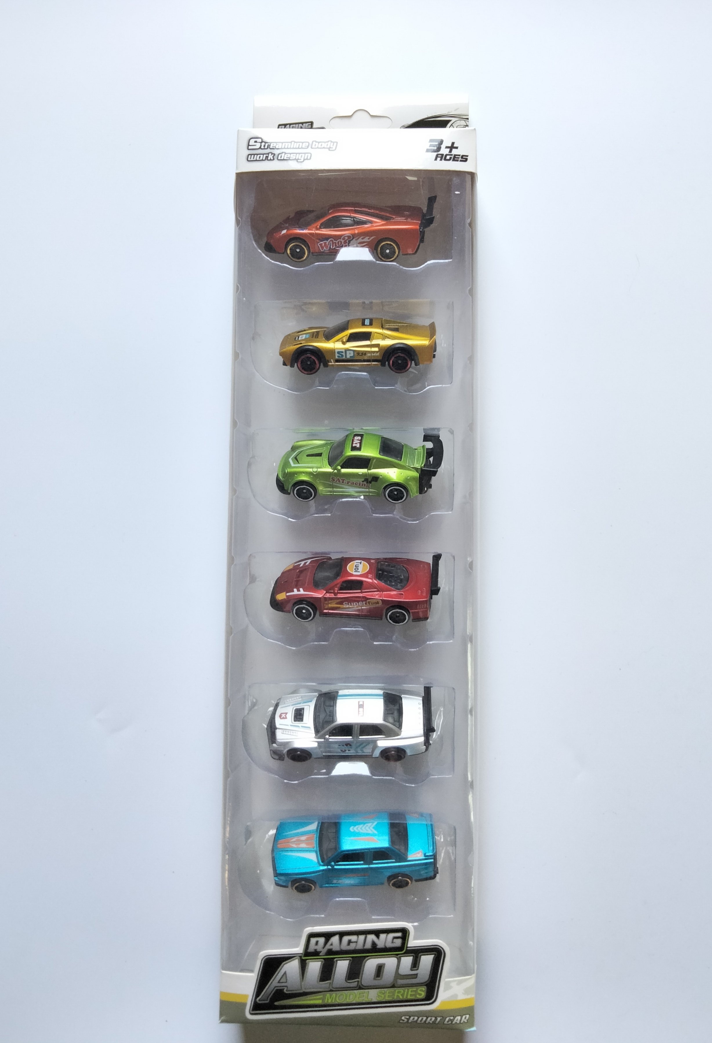 Металлические гоночные машинки 1:64