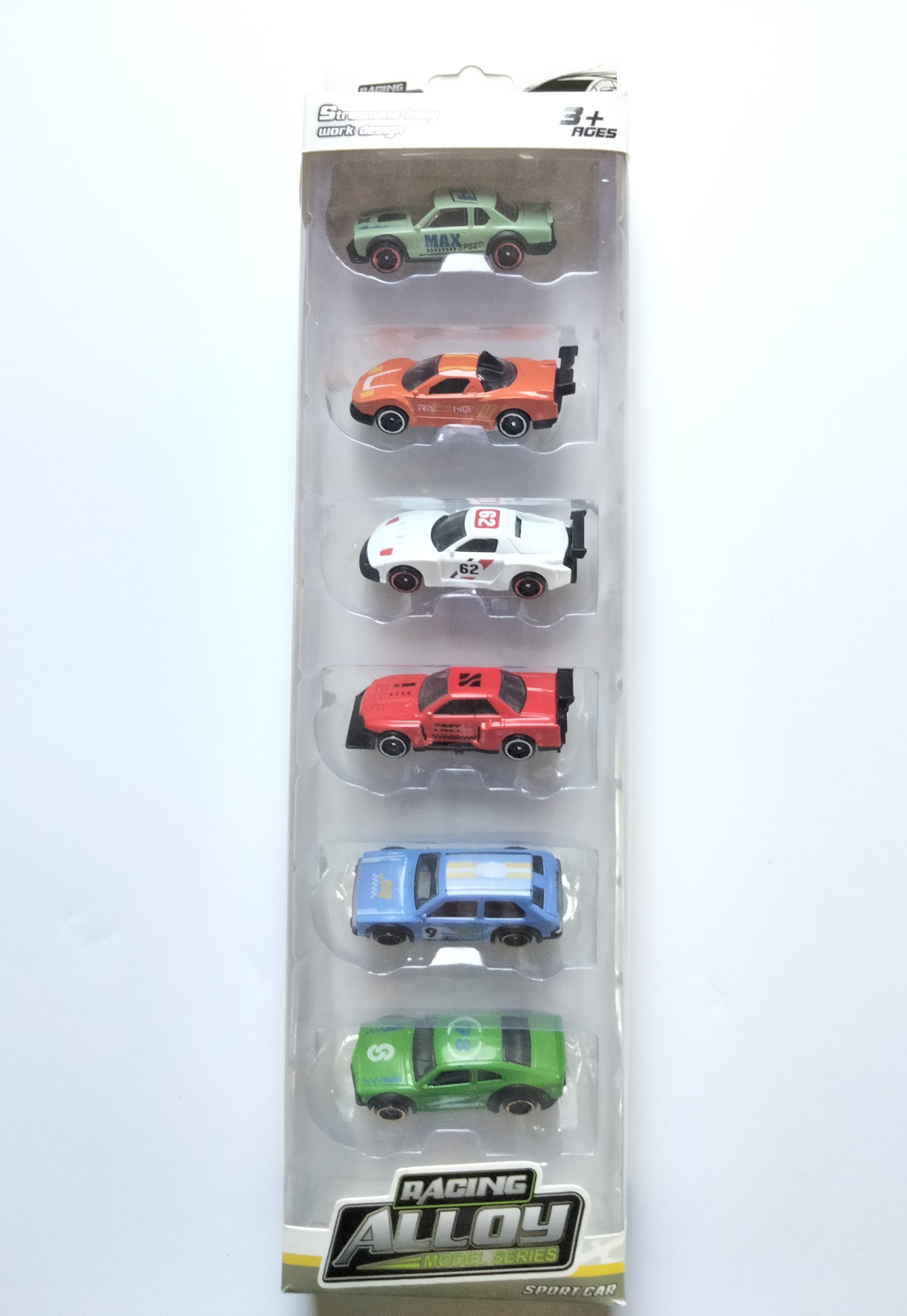 Металлические гоночные машинки 1:64