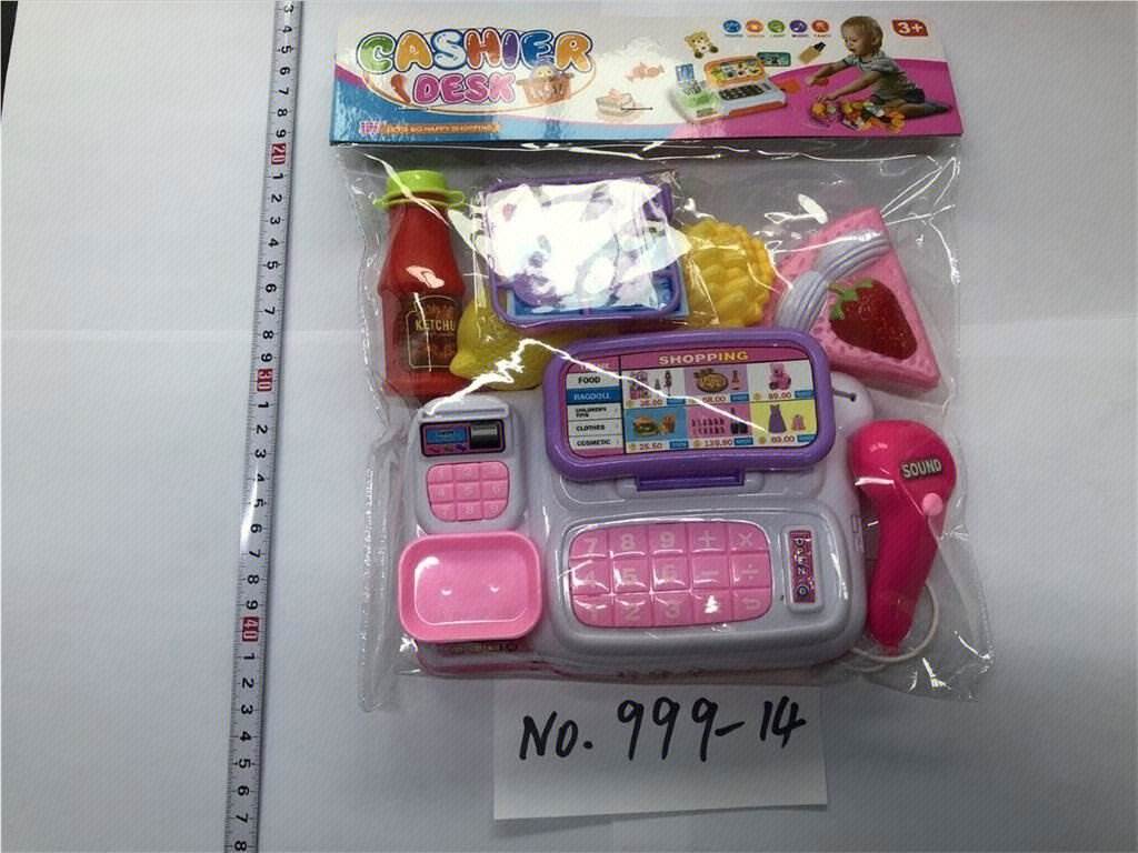 Игровой кассовый аппарат со светом и звуком