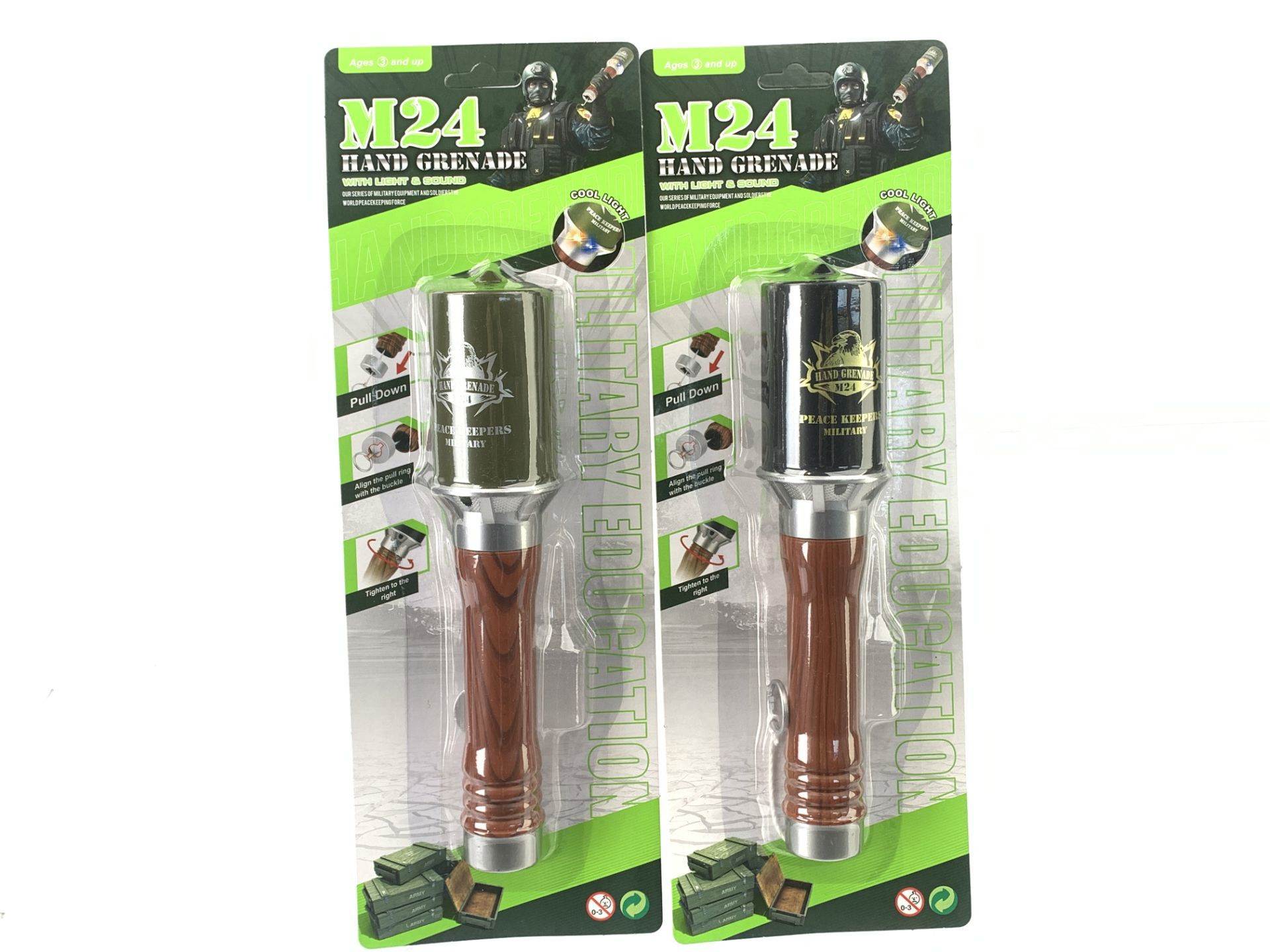Игрушечная граната M24 со светом и звуком