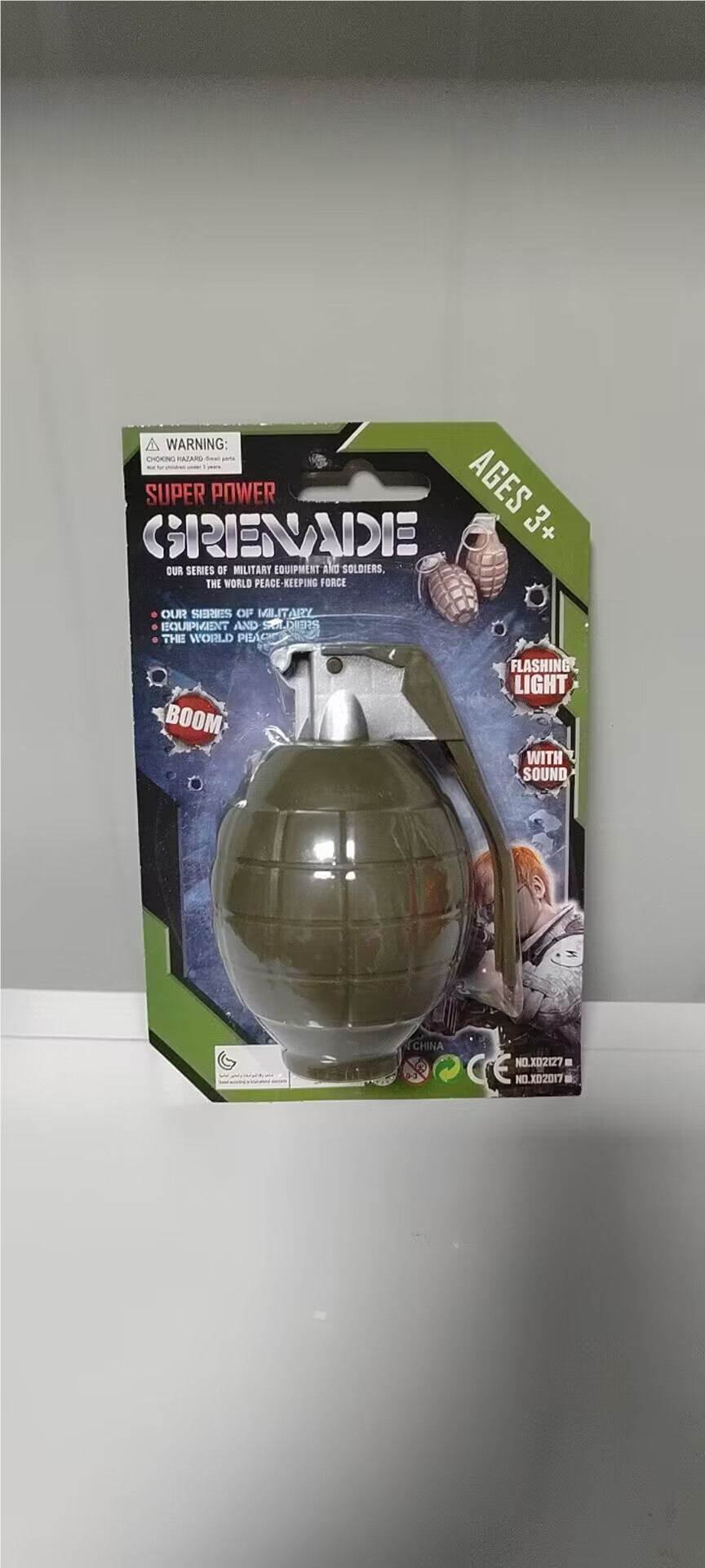Игрушечная граната Desert Color со светом и звуком