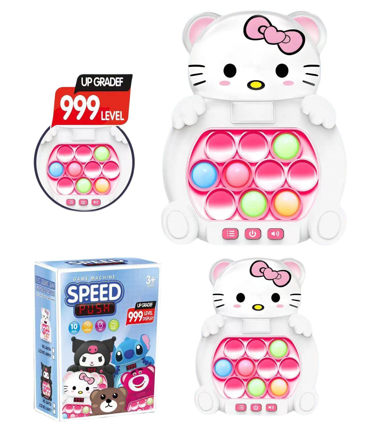 Игровая консоль Quick Push KT Cat, 999 уровней