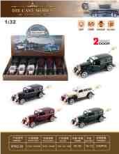 Ретро автомобиль Cadillac Tudor 8C, сплав, свет, звук, масштаб 1:32