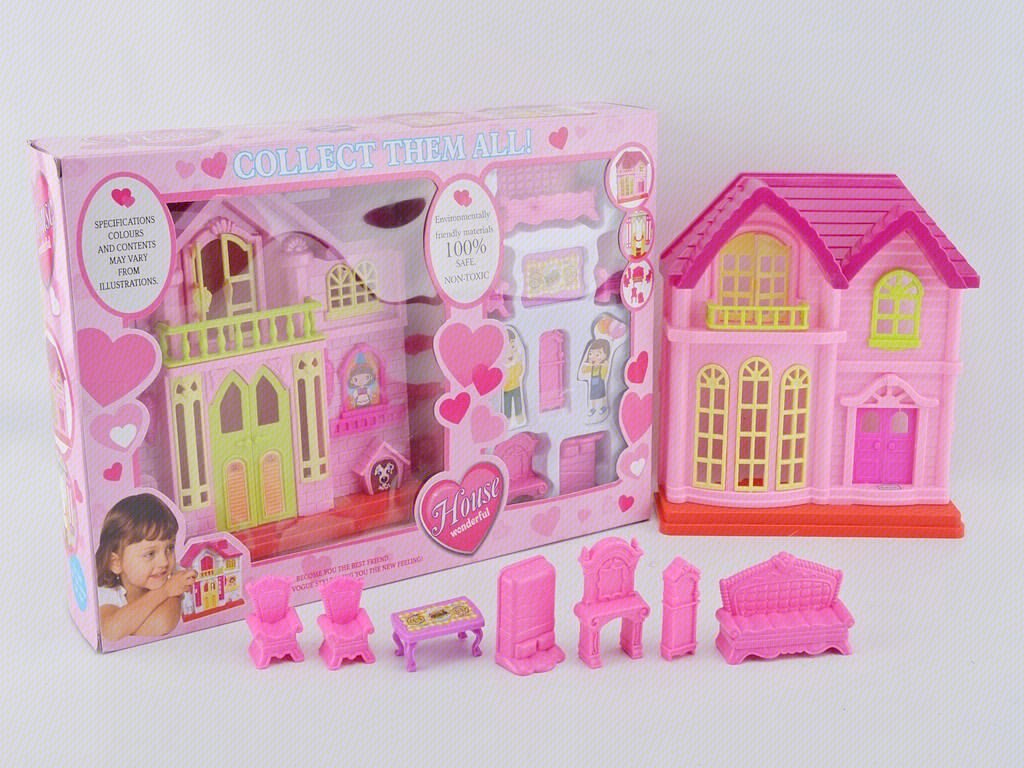 Игрушечный домик VILLA SERIES (GCC), 60 шт/кор