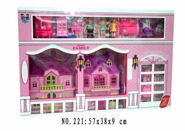 Игрушечный домик VILLA SERIES (GCC), 18 шт/кор