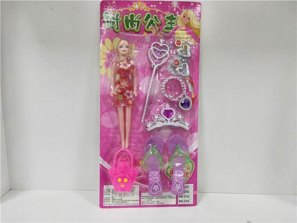 Набор детской бижутерии "Barbie"