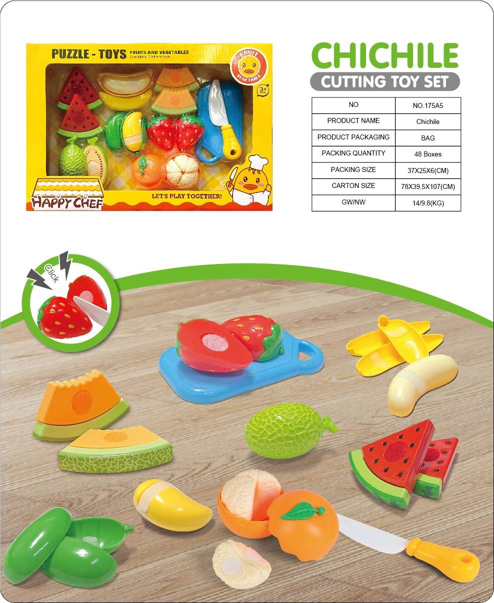 Развивающая игра "Нарезка продуктов" Puzzle Chicele