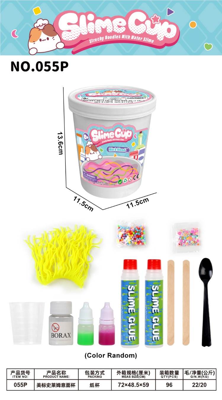 Слайм-паста в баночке American Slime Pasta Cup