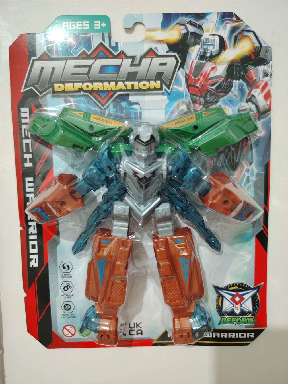 Трансформер Mecha Alliance, робот-машина