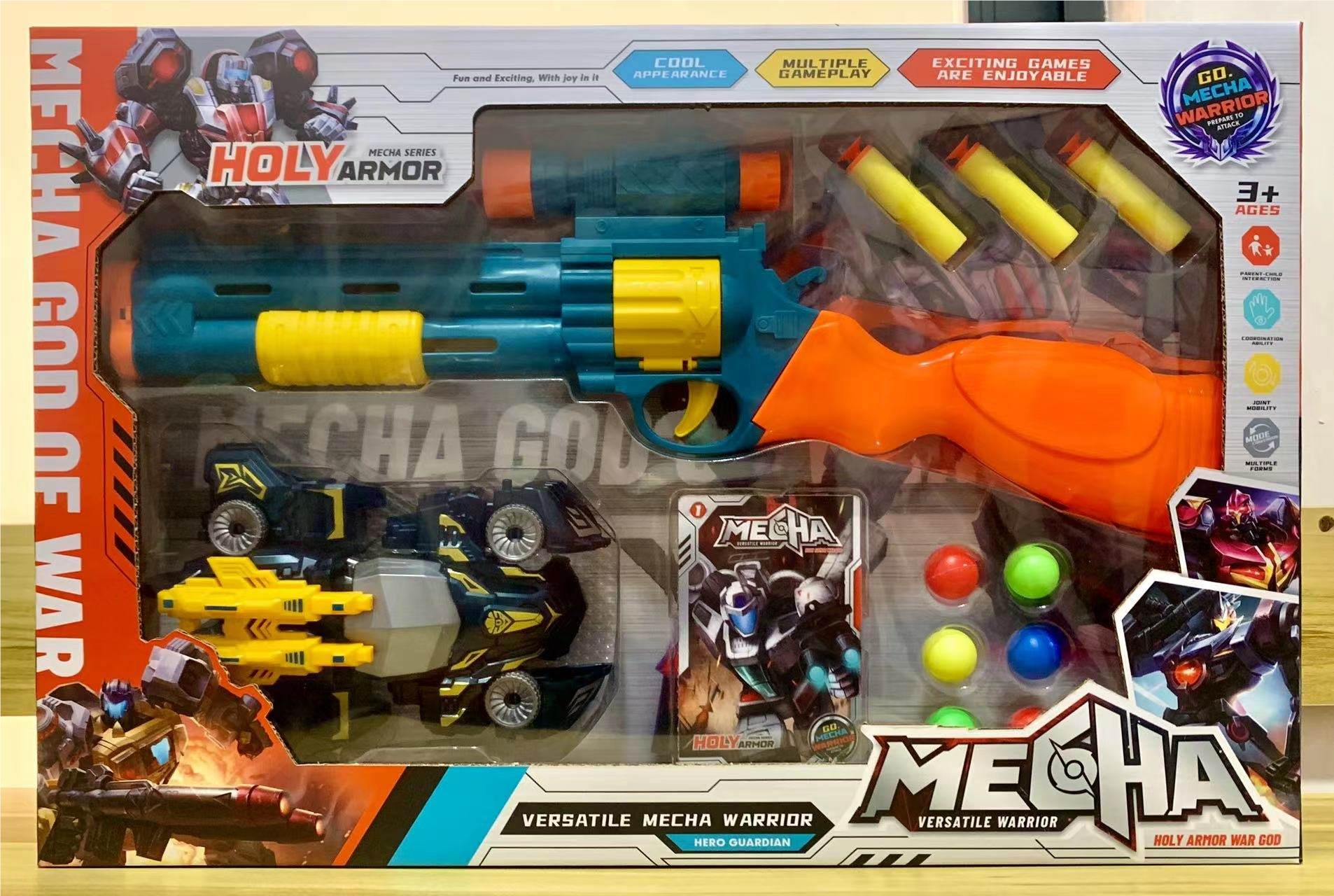 Трансформер Mecha Battle Traces, робот-машина