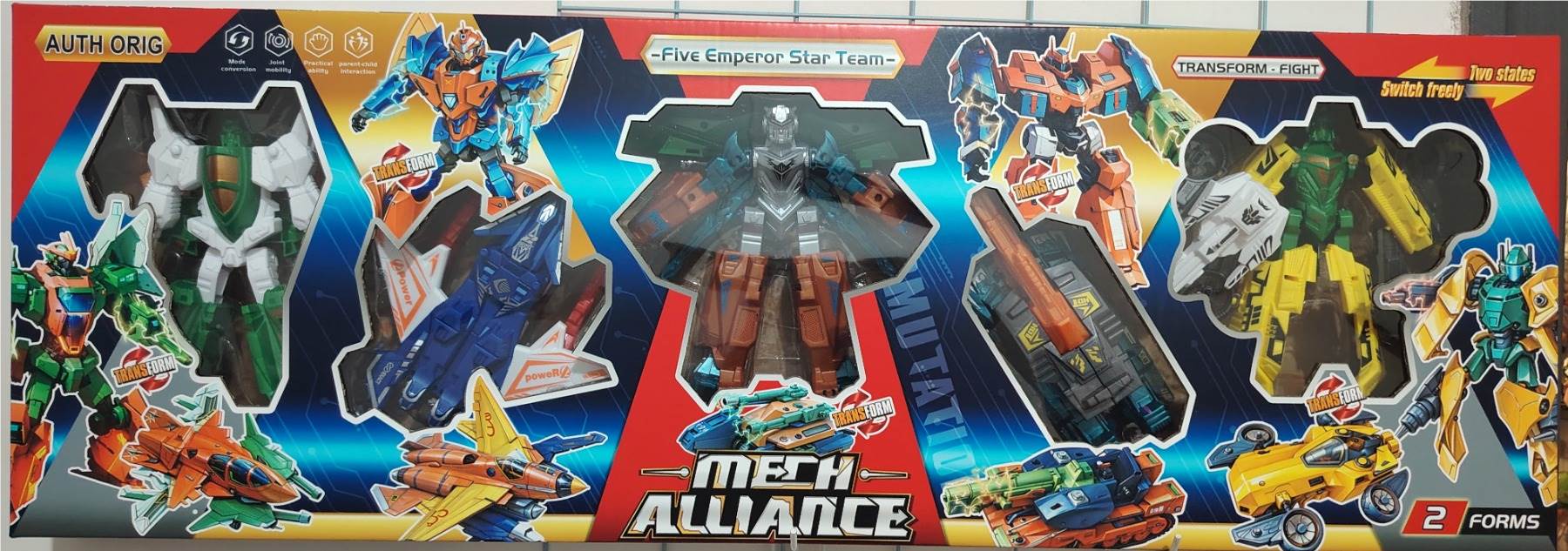 Трансформер Mecha Alliance, 30шт/кор