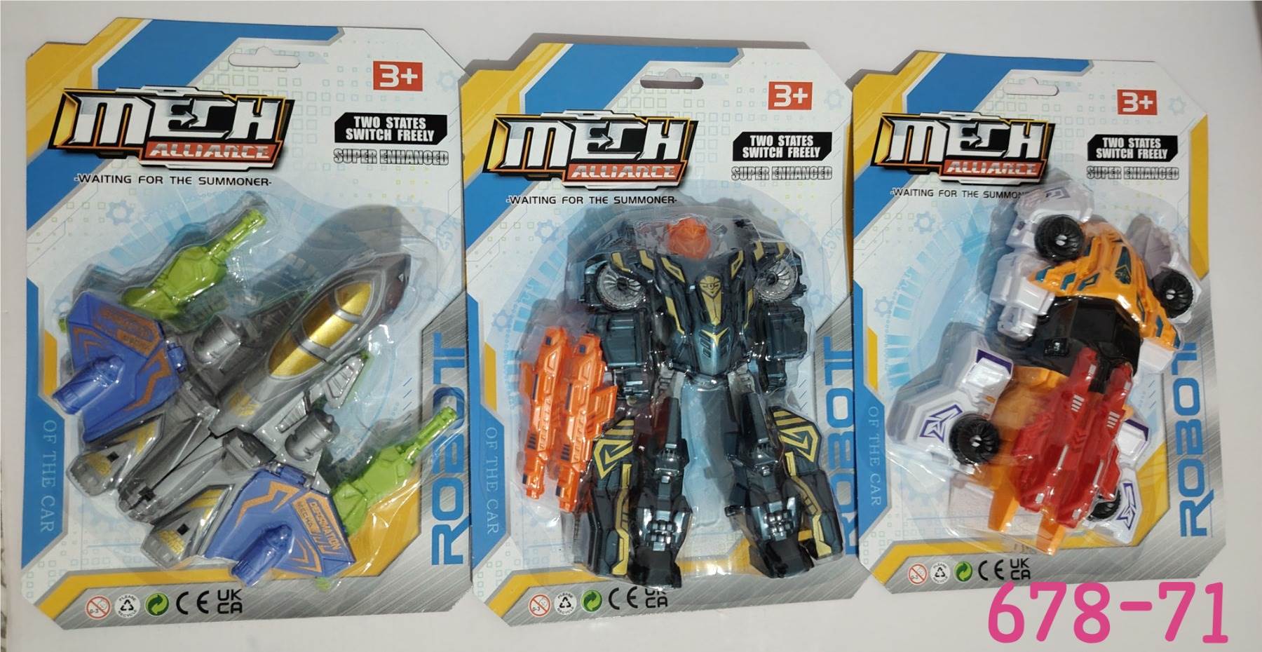 Трансформер Mecha Alliance, робот-машина