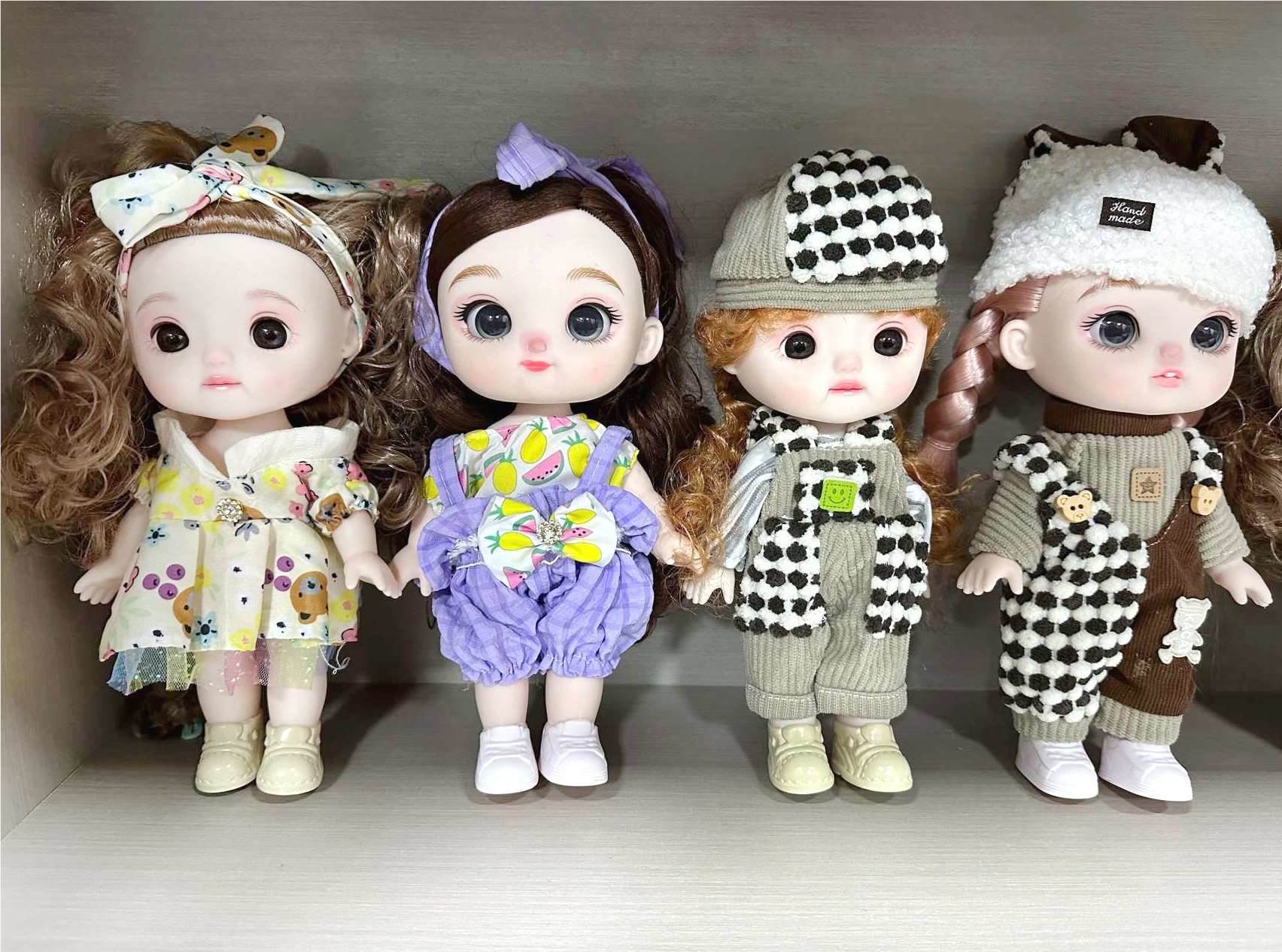 Кукла 10 дюймов, многосуставная, с мимикой, виниловая