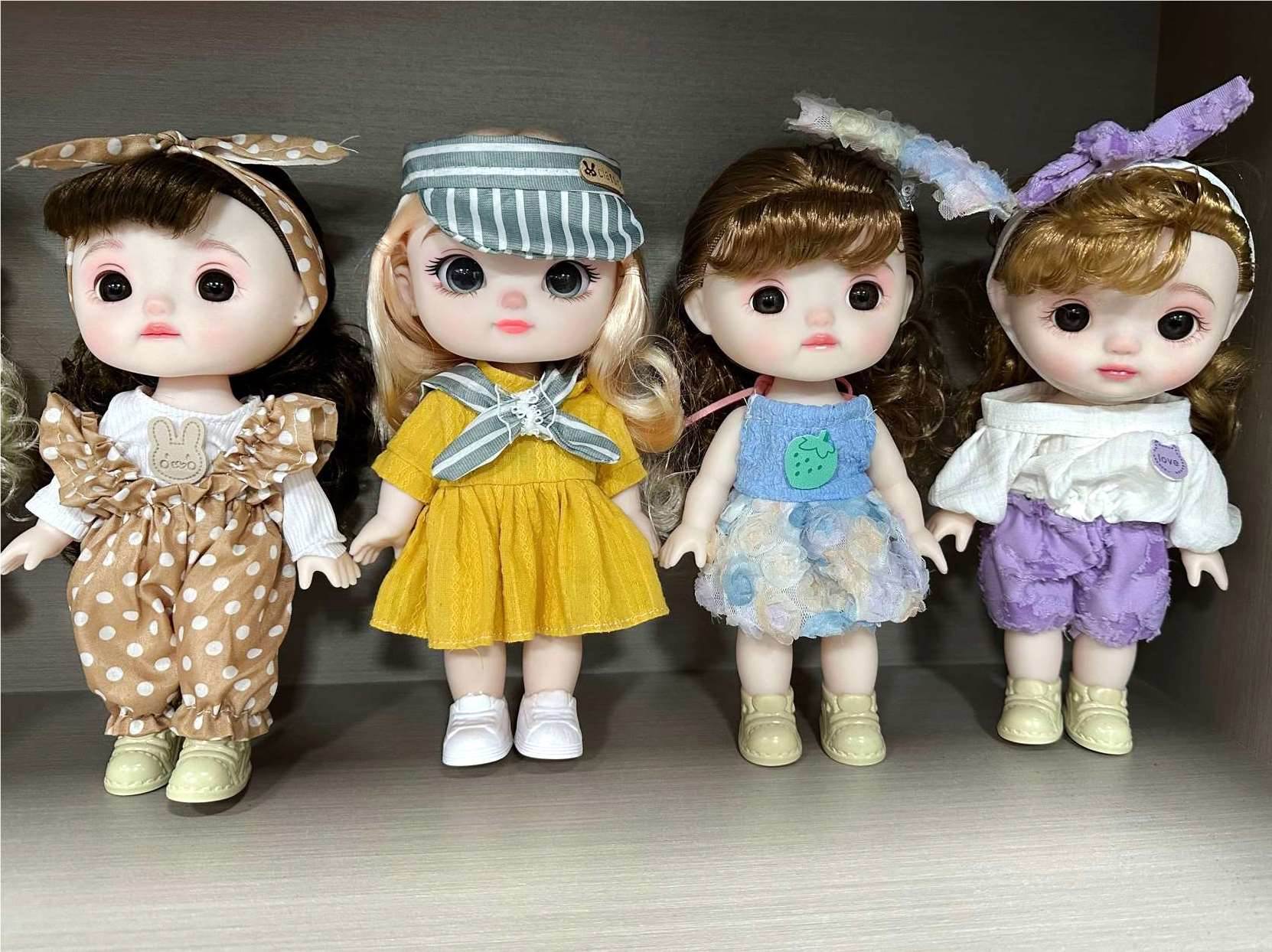 Кукла 10 дюймов, многосуставная, с мимикой, виниловая