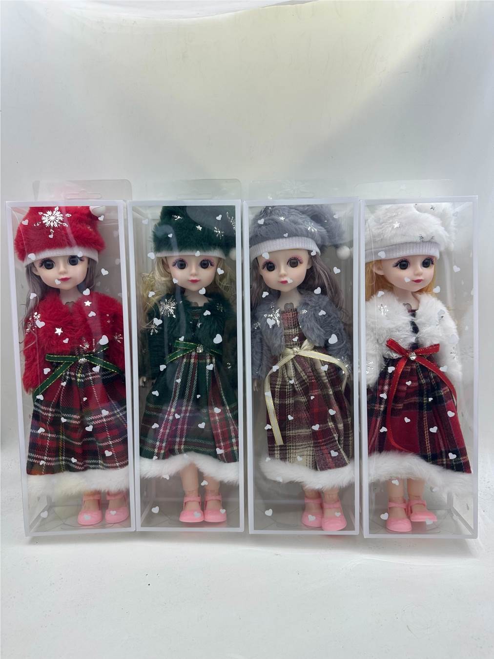 Кукла Лоли, 30 см, новогодняя, с музыкой и светом, микс