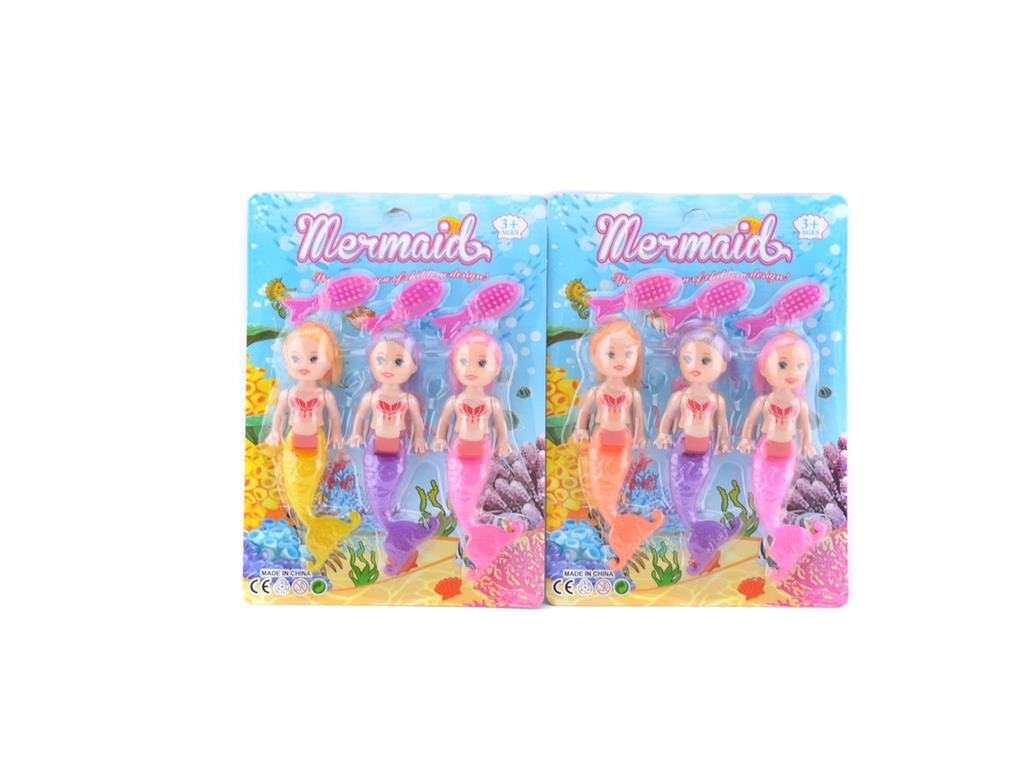Русалочки 5 дюймов, 3 шт. в наборе