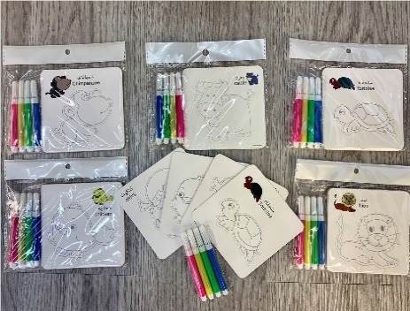 Карточки-раскраски Card Graffiti (English)