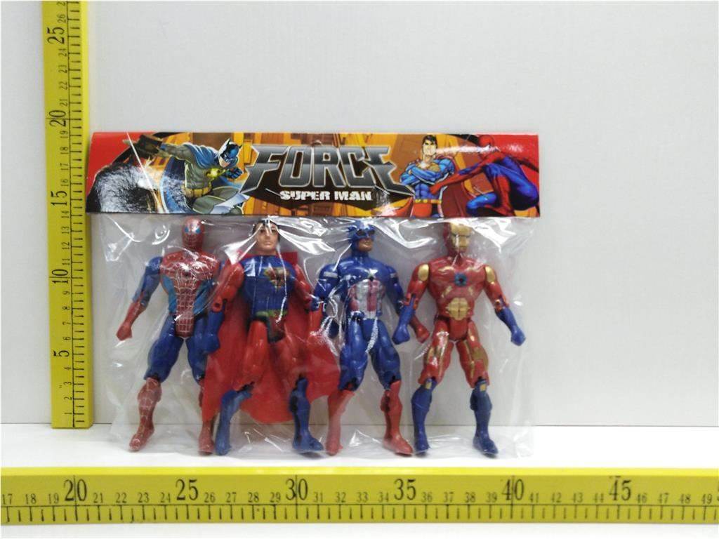 Фигурки супергероев: Супермен, Мстители, герои