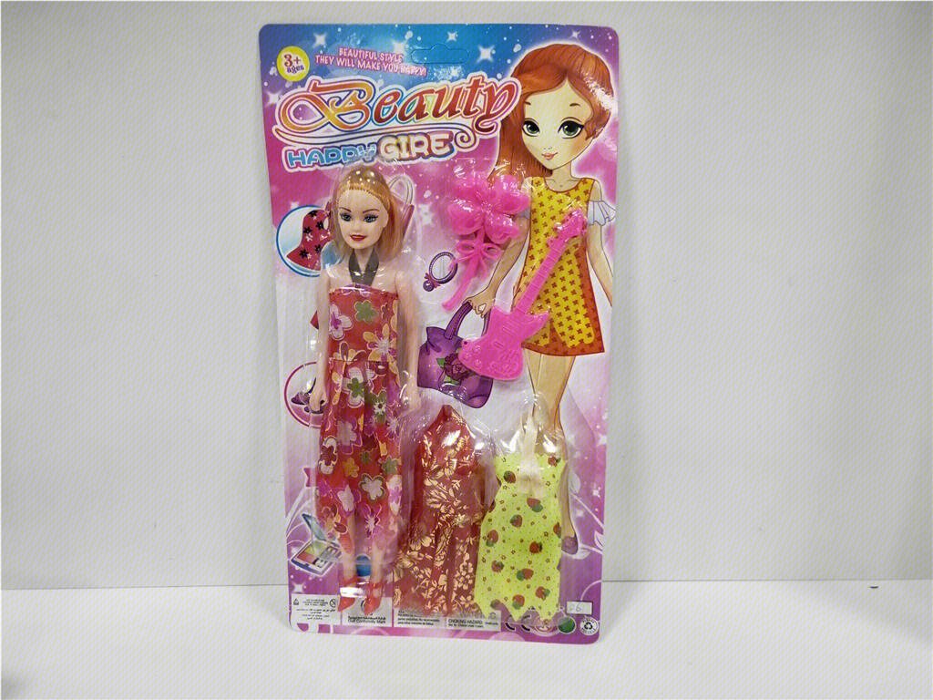 Кукла Барби с нарядами, игровой набор