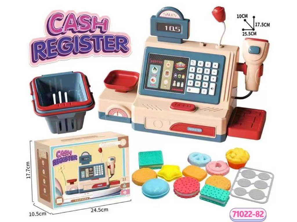 Игровой набор "Касса" с печеньем