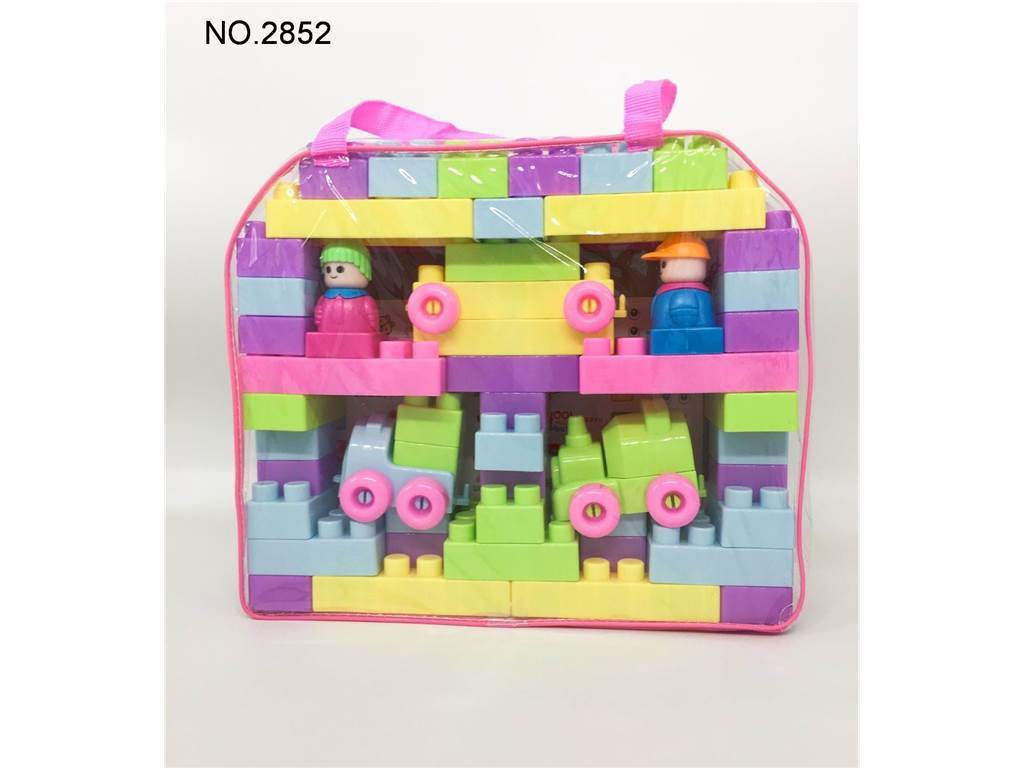 Конструктор-кирпичики Building Blocks (GCC), DIY, 48 шт/кор