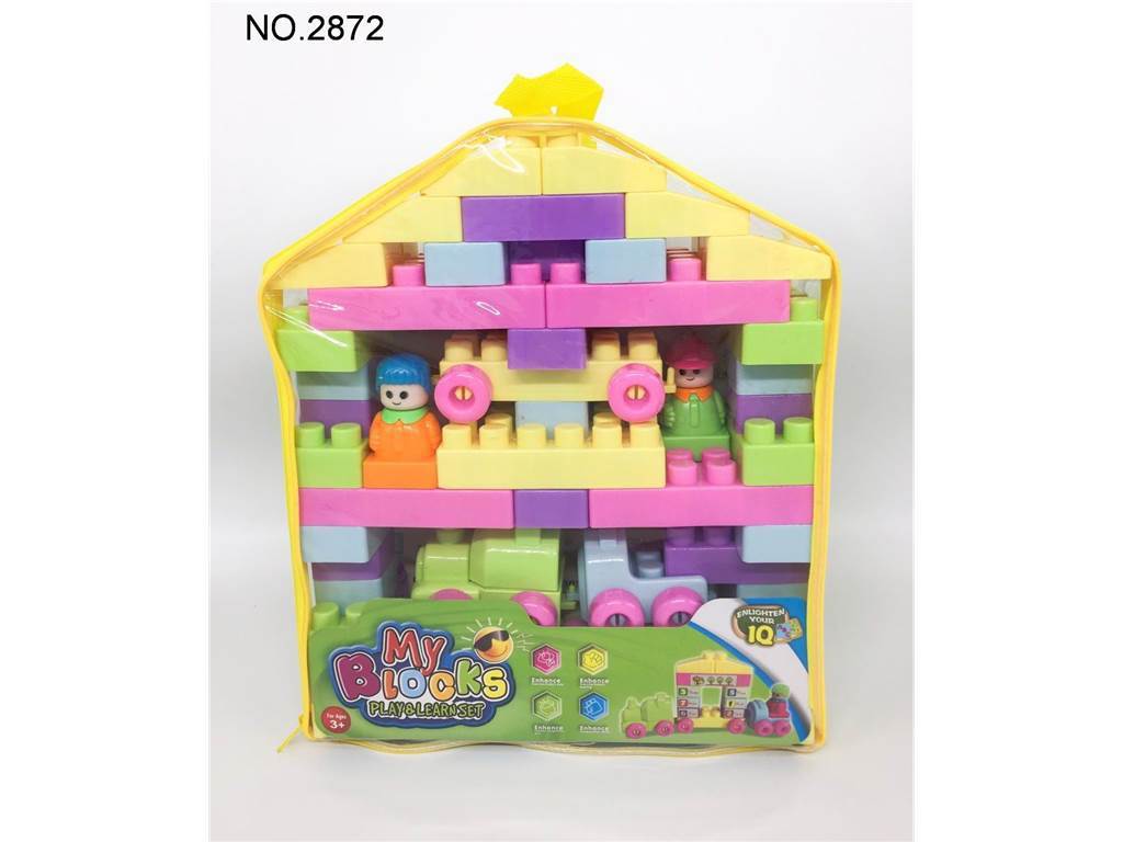 Конструктор-кирпичики Building Blocks (GCC), DIY, 36 шт/кор