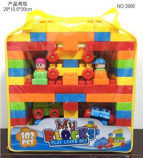 Конструктор-кирпичики Building Blocks (GCC), 24 шт/кор
