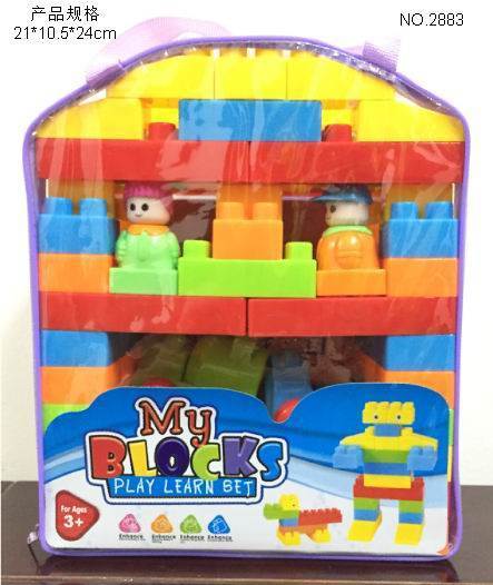 Конструктор-кирпичики Building Blocks (GCC), 36 шт/кор