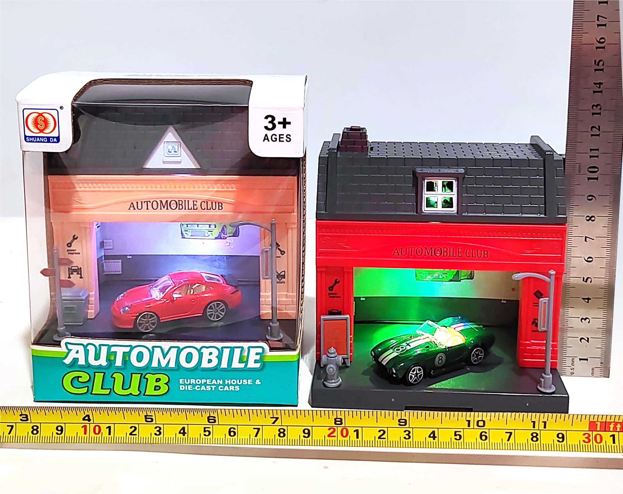 Игровой набор "Автомастерская" с машинкой, 144шт/кор