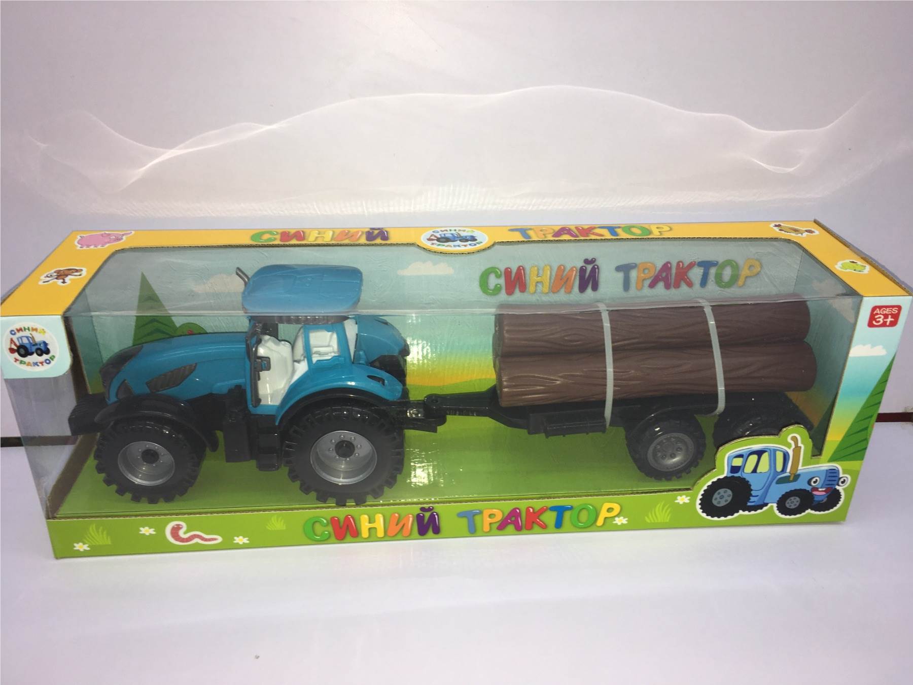 Игровой набор "Фермерская машина" с фигурками животных