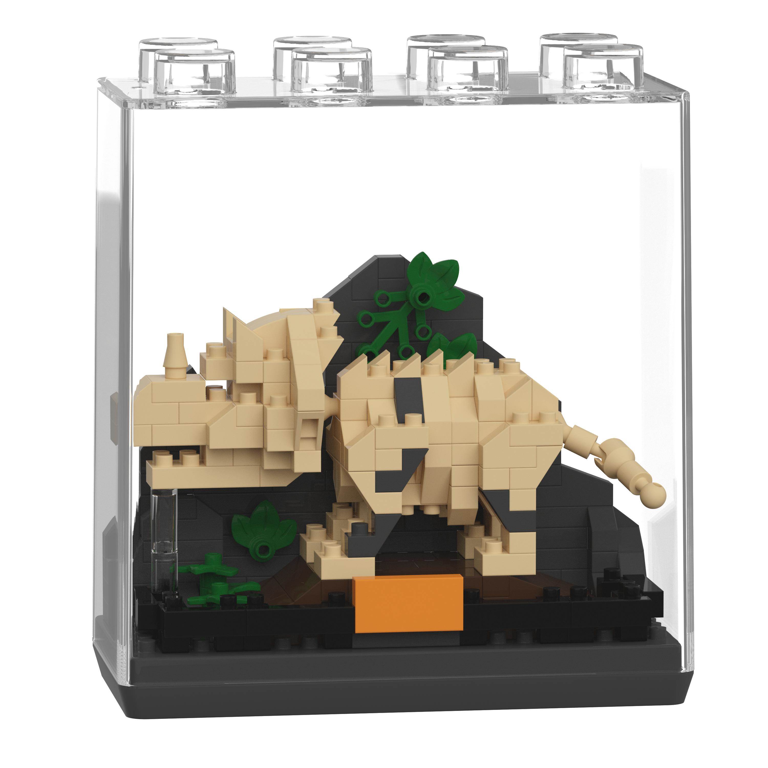 Конструктор Динозавр из блоков, тип Lego, развивающий, для мальчиков и девочек
