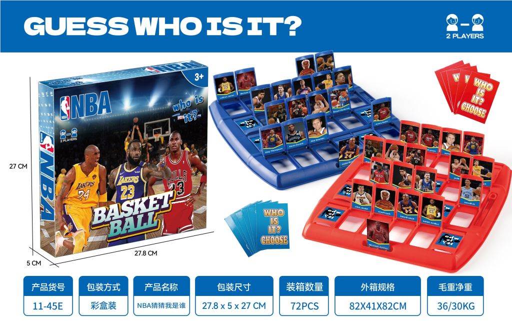 Настольная игра NBA "Угадай кто я"