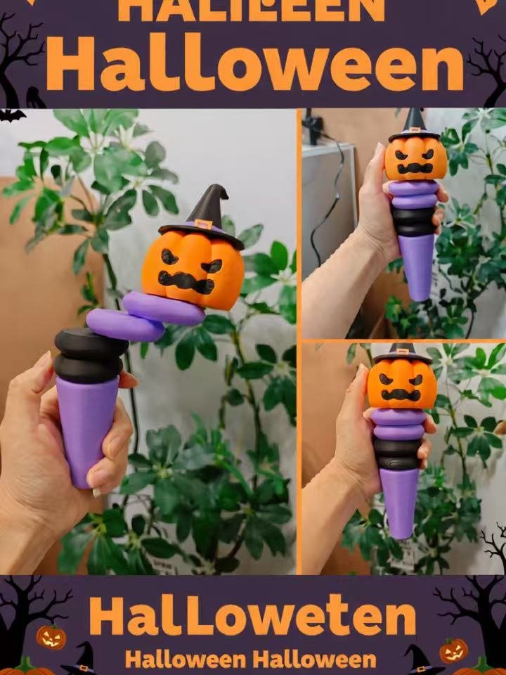 DIY Тыква-антистресс "Крутилка"