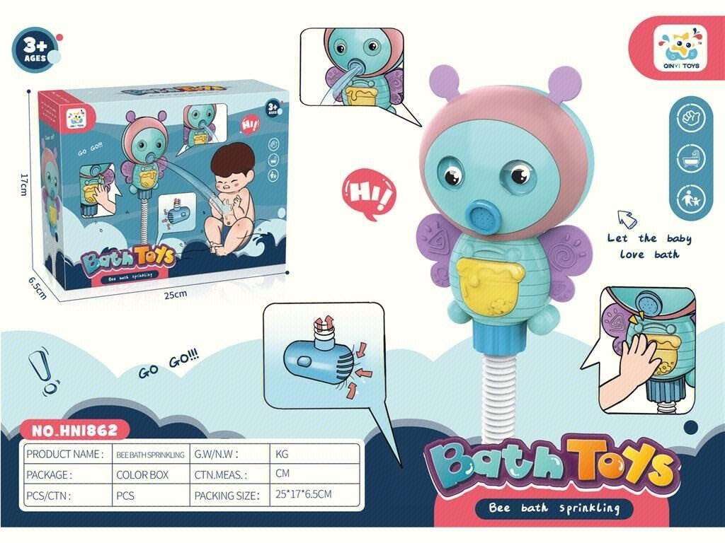 Игрушка для ванной "Пчелка-душ" в коробке
