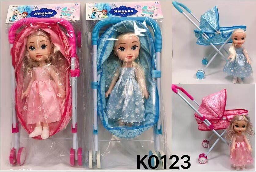 Коляска для куклы 14 дюймов с IC, 2 вида