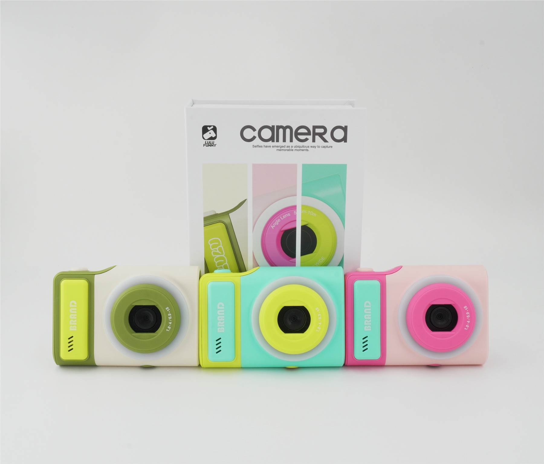 Детский фотоаппарат CCD HD с двумя камерами