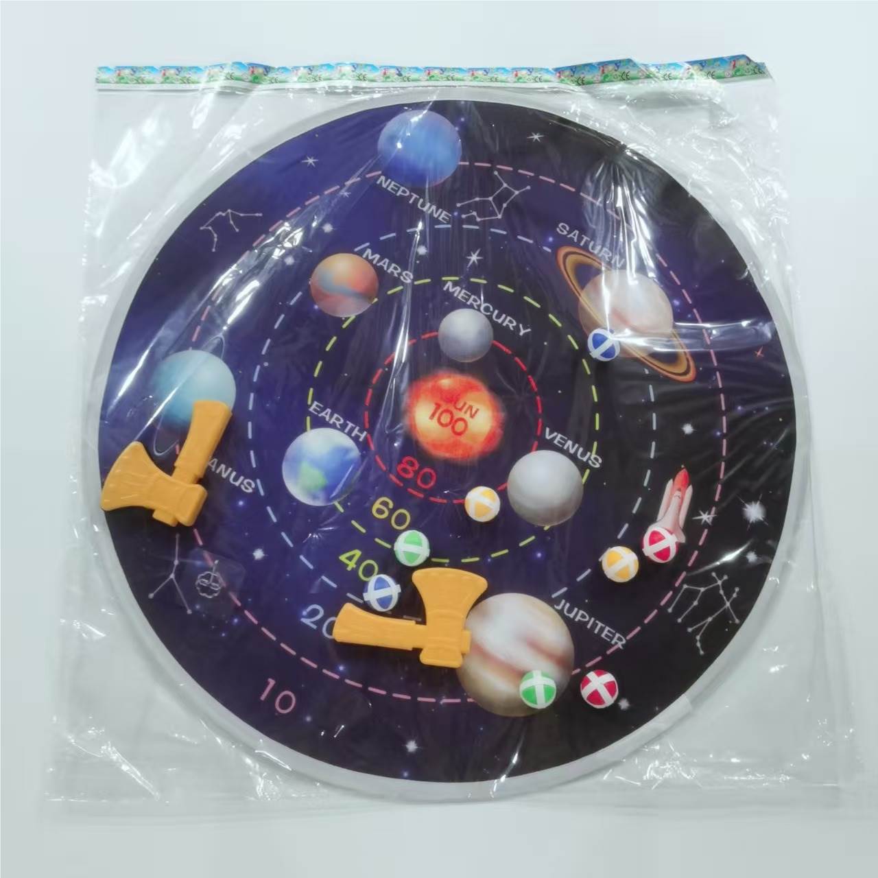 Игровой набор 2в1: Мишень Солнечная система 72см