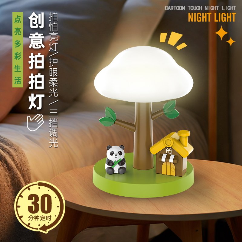 Ночник-хлопушка Панда Panda Clap Lights оптом
