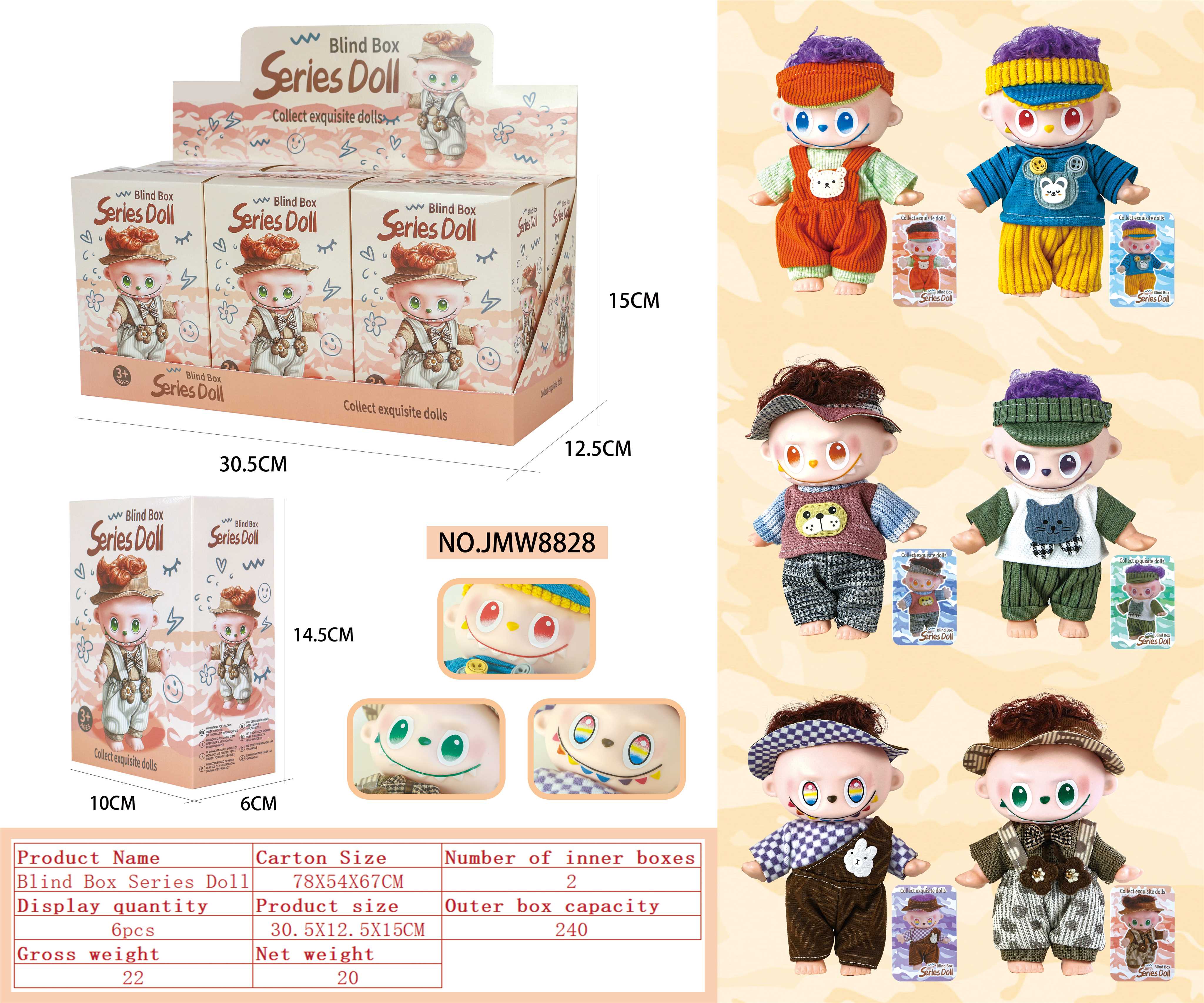 Кукла Labu Fashion Doll, коллекционная фигурка