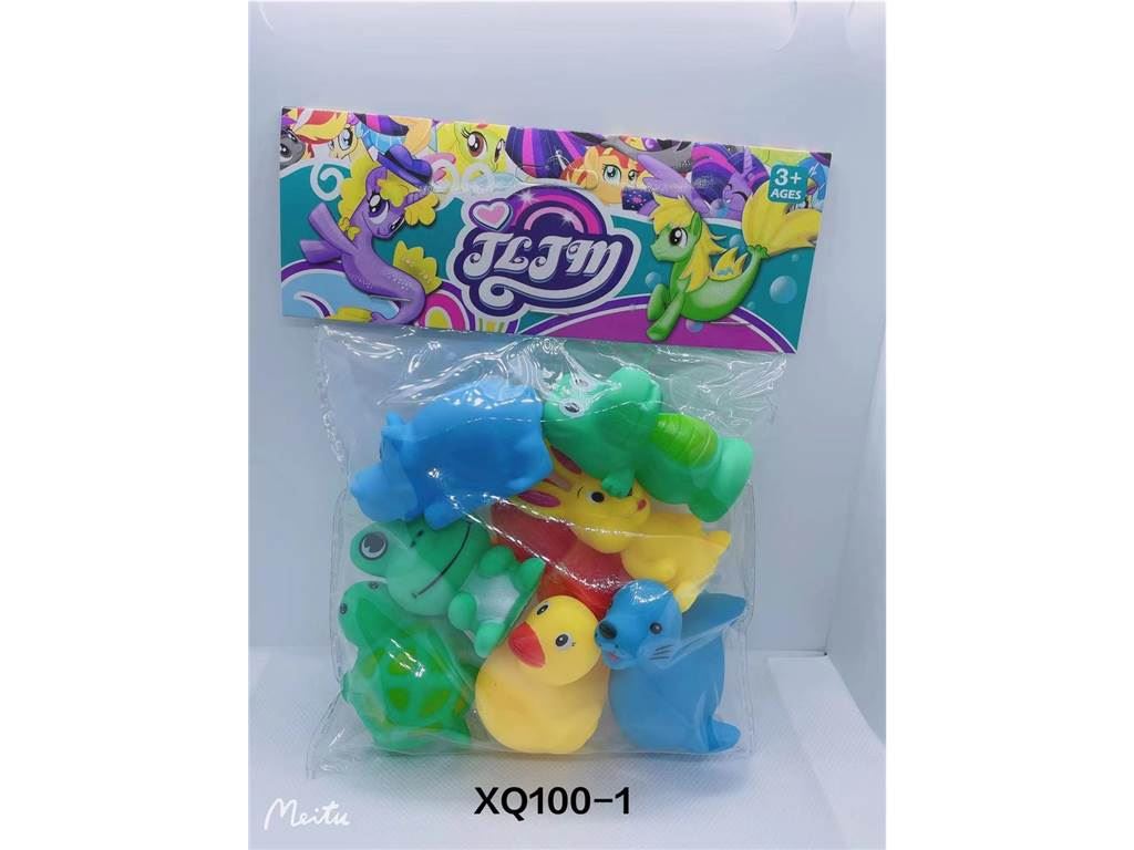 Набор игрушек для ванной "Морские животные", 8 шт.