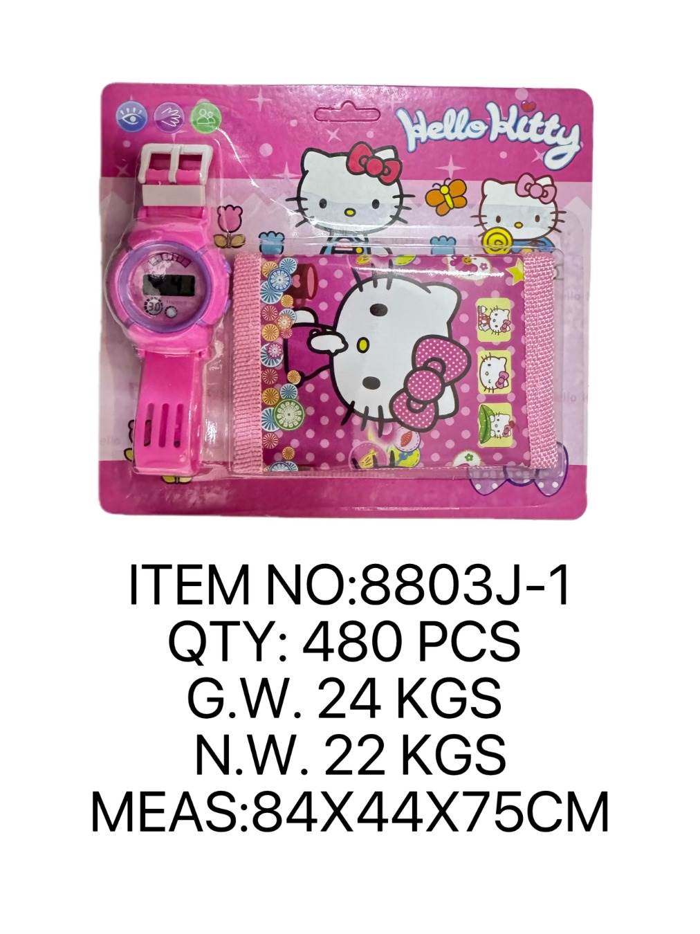 Детский кошелек KT Cat + электронные часы