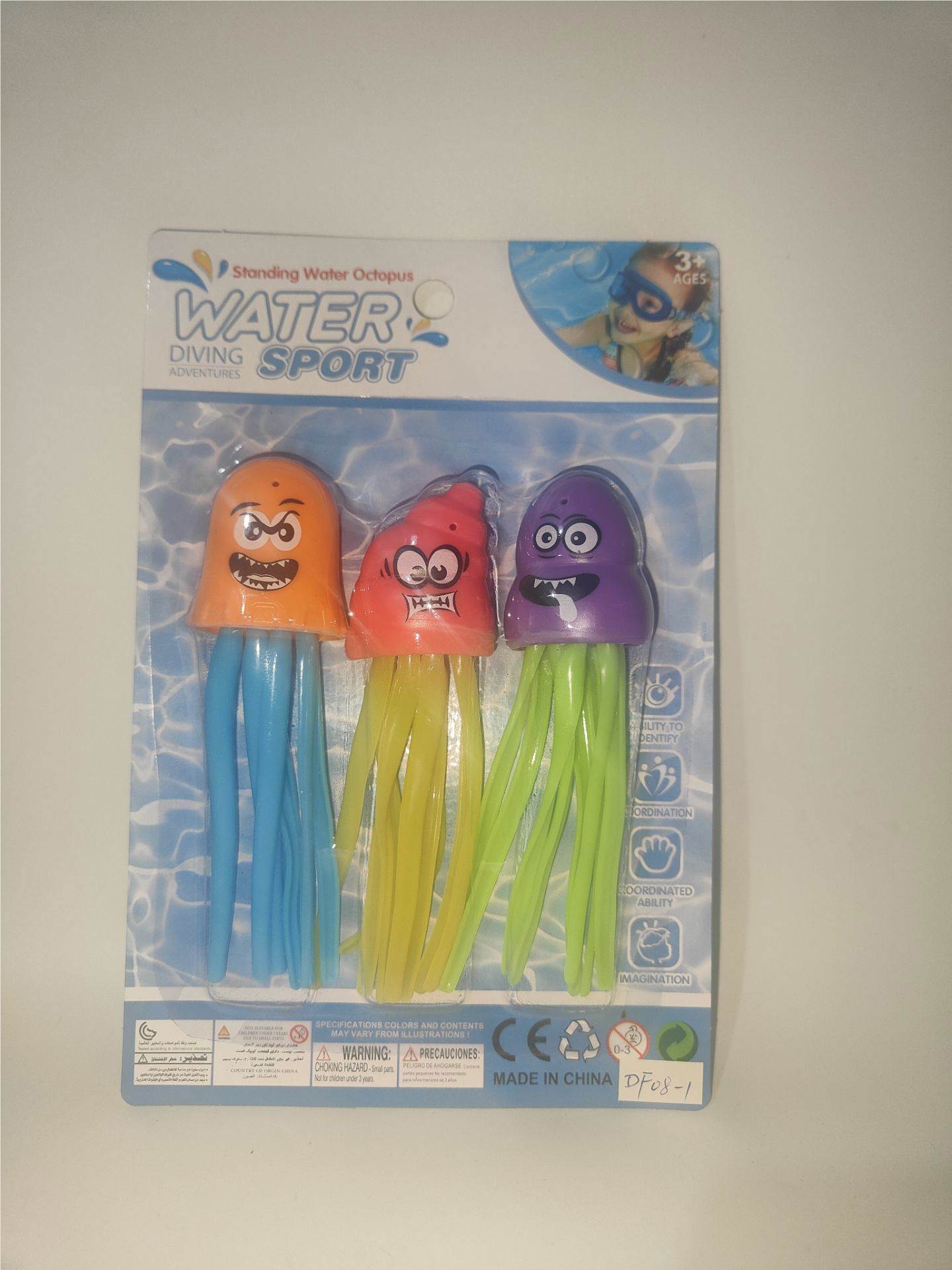 Ныряющий осьминог - игрушка для ванной