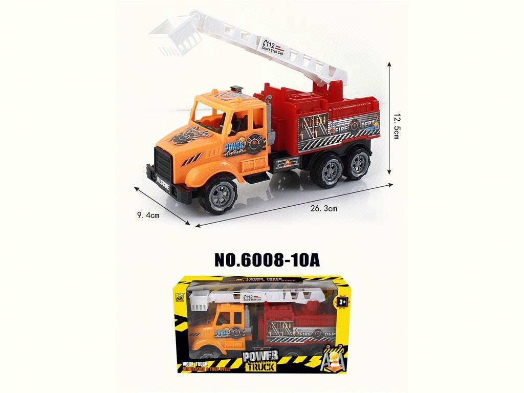 Инерционный строительный грузовик Friction CHILDREN TRUCK