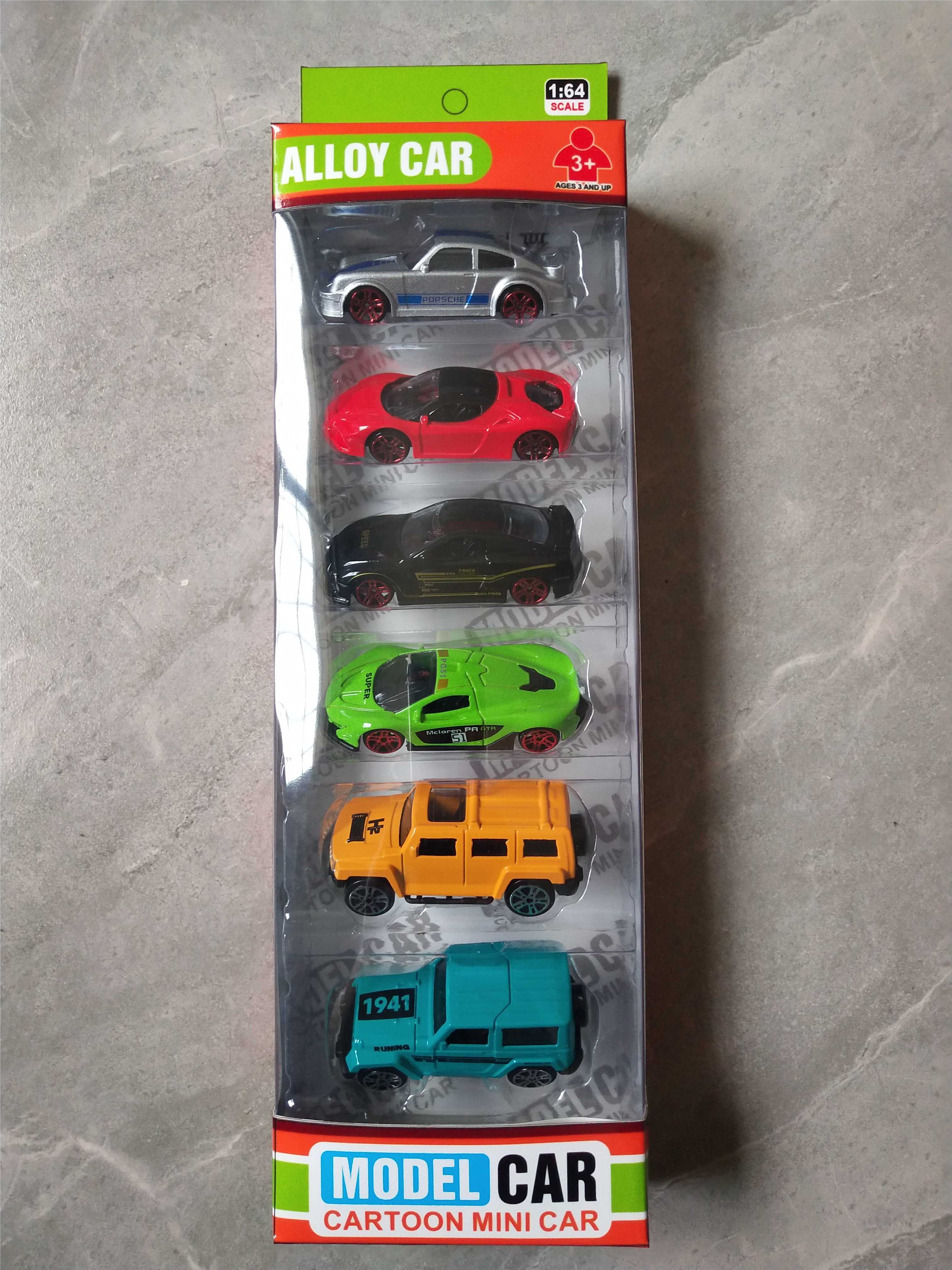 Металлическая машинка 1:64, литая модель