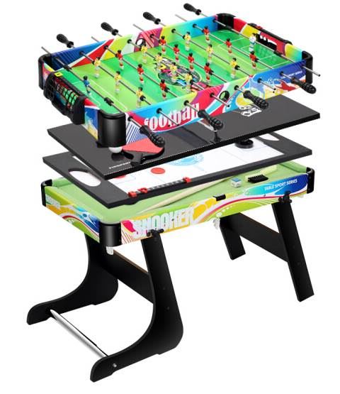 Игровой стол 4 в 1: бильярд, настольный теннис, хоккей, футбол