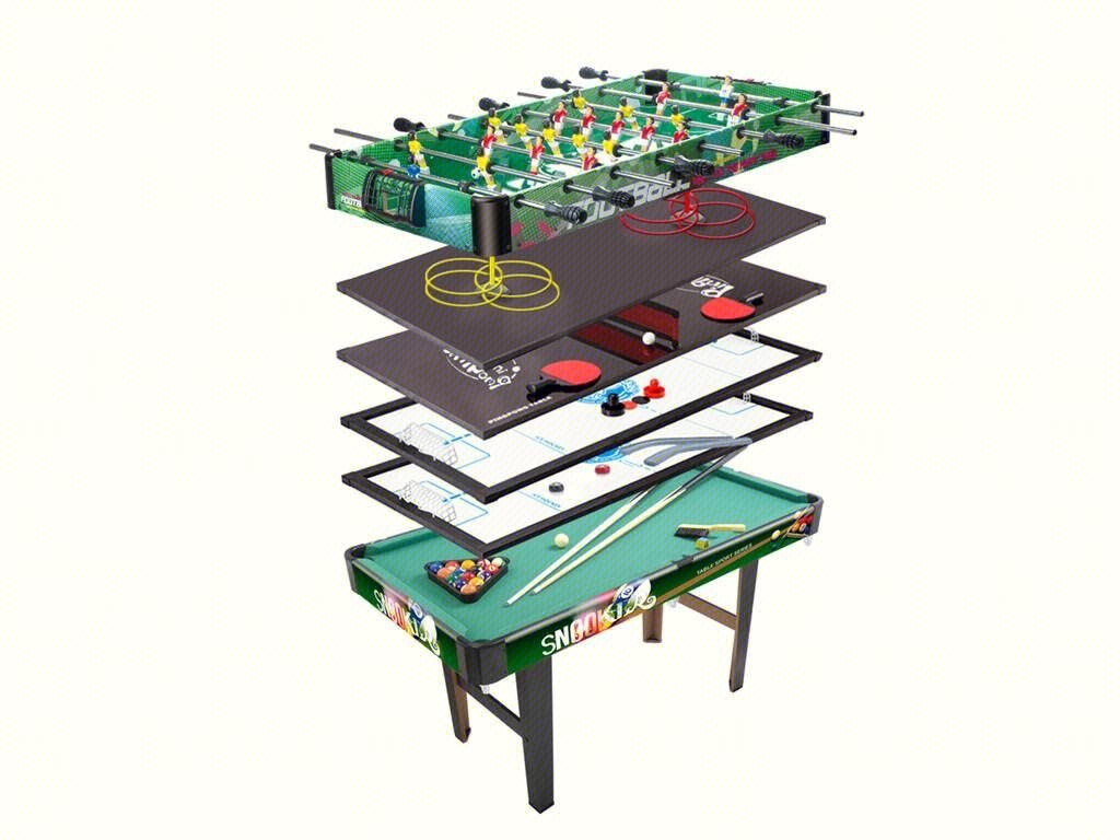 Игровой стол 6 в 1: спорт и развлечения для всей семьи