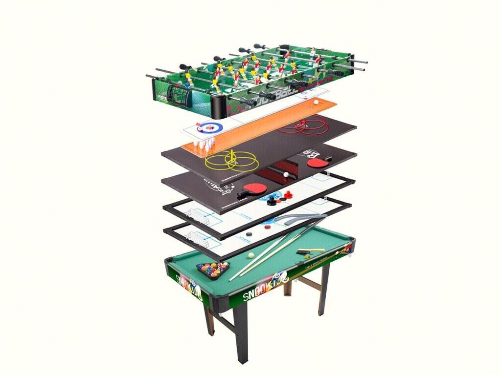 Игровой центр 8 в 1: настольные спортивные игры
