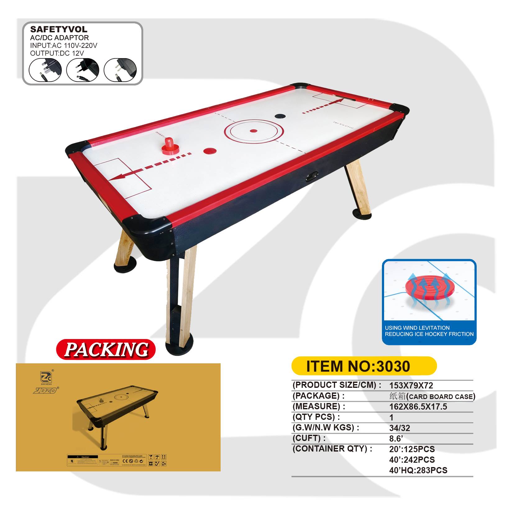 Настольный хоккей Ice Hockey Table, 1 шт в коробке