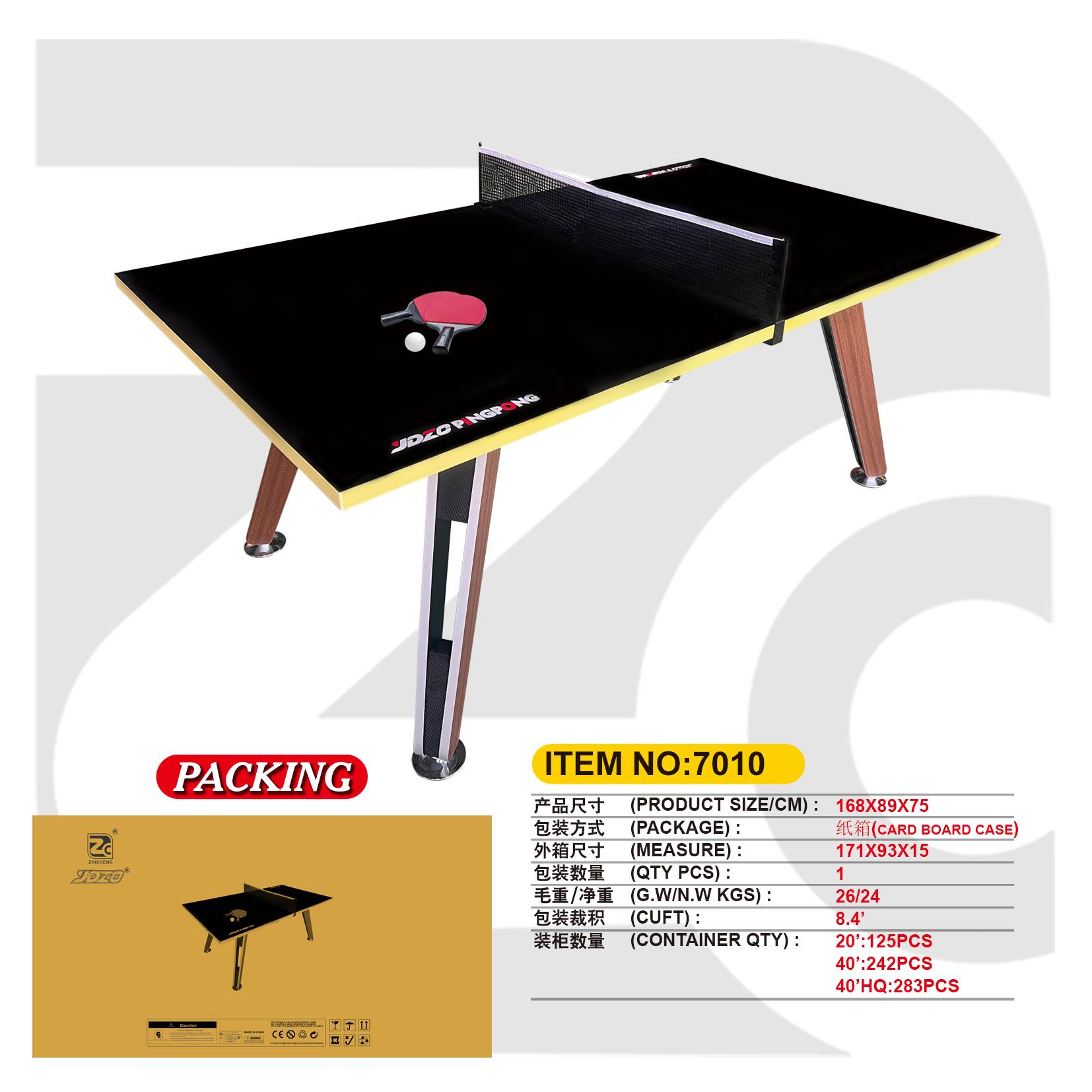Настольный теннисный стол Table Tennie оптом