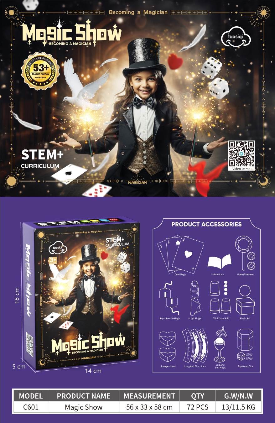 Набор юного фокусника Magic 10-Piece Set
